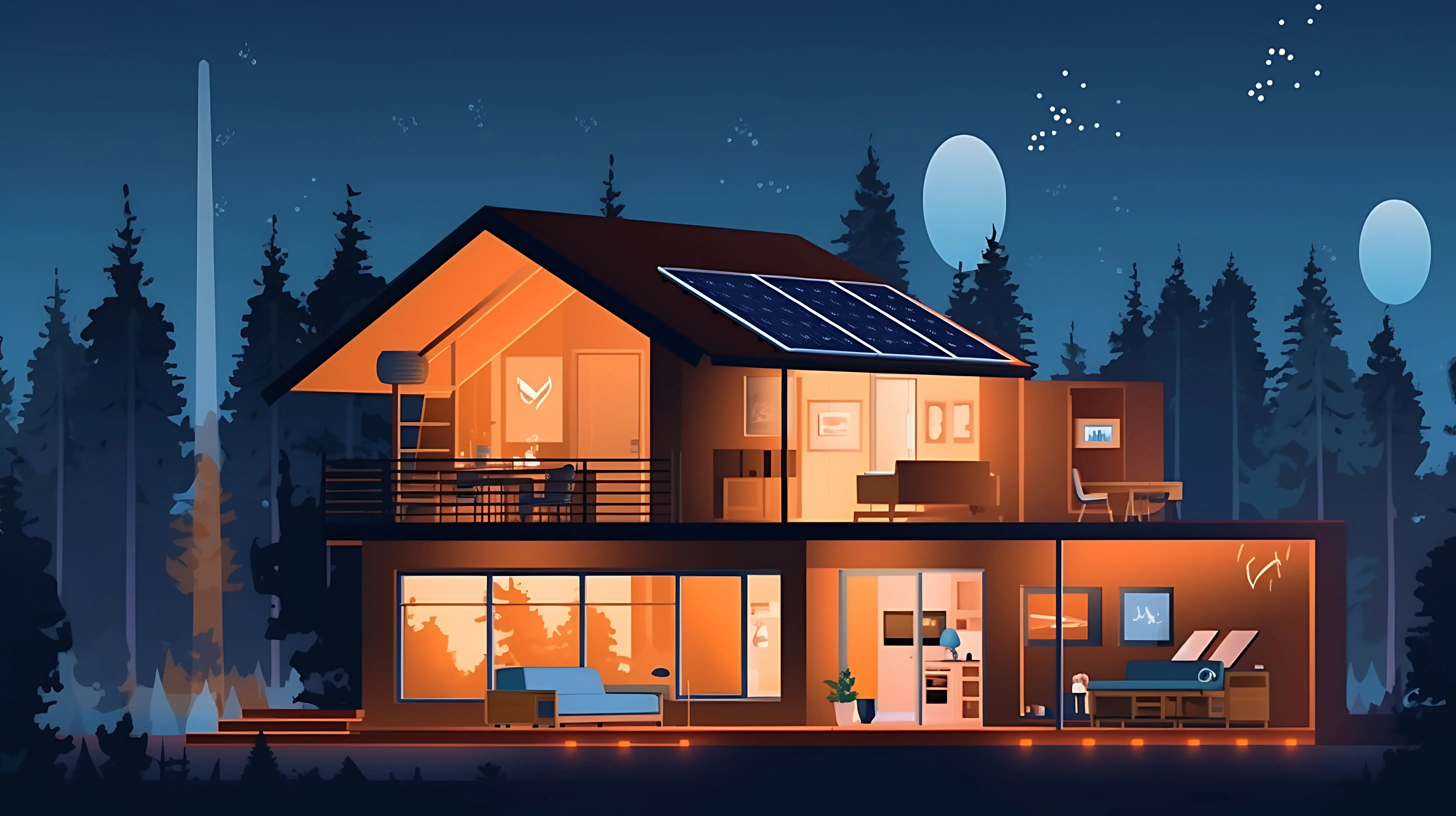 Ein Bild eines Wagens mit Kisten darauf und dem Wort „h“ unten.